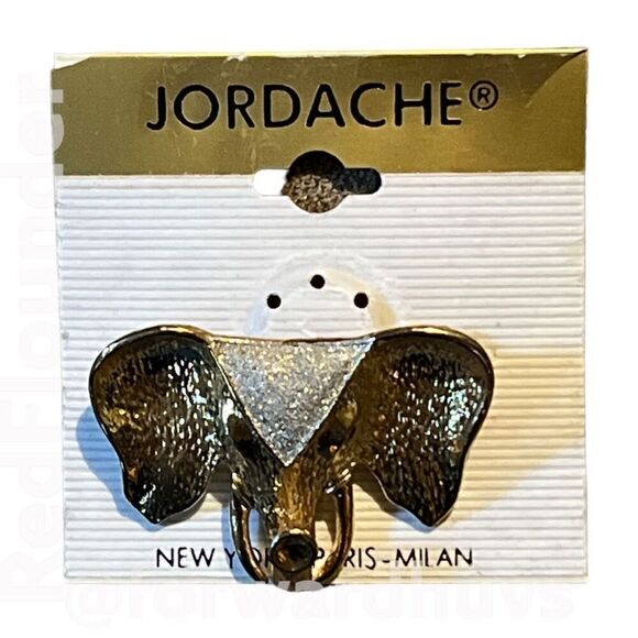 Vintage Jordache Elephant Brooch New with Tags - Picture 4 of 8
